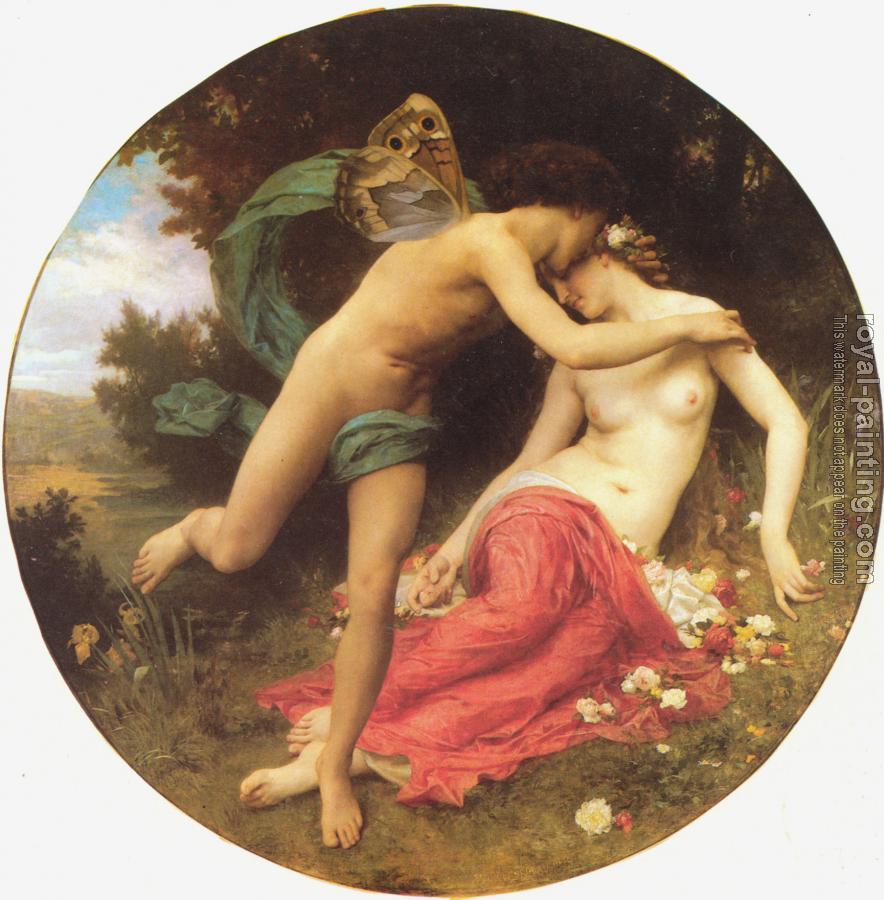 William-Adolphe Bouguereau : Flore et Zephyre(Flora and Zephyr)